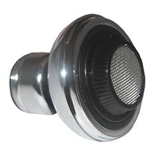 LASCO 09-1215 Swivel Spray, Dual Thread, Chrome and Black Faucet