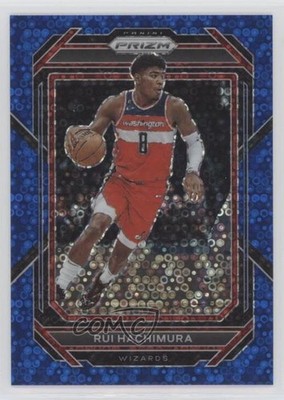 2022-23 Panini Prizm Fast Break Blue Prizm 90/150 Rui Hachimura #190 1ij1