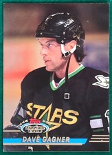 Dave Gagner - 1993-94 Topps Stadium Club #436 - Dallas Stars Hockey Card