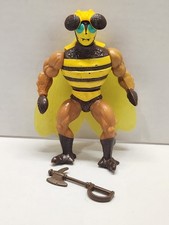 Vtg 1983 He-Man MOTU Masters Universe BUZZ-OFF Figure | Complete w' Accessories