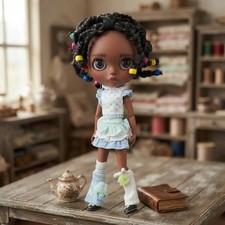 Custom Blythe Doll  Art Doll Blythe OOAK Handmade Maya
