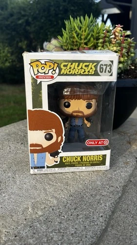 Funko Pop! Chuck Norris 673 Target Exclusive Vinyl Figure Movies Collectible