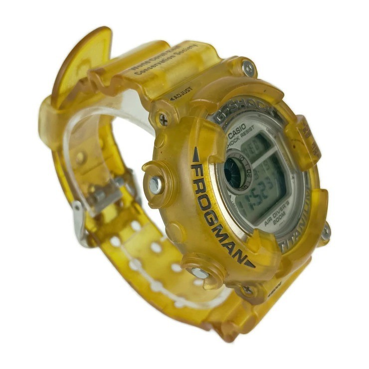 Casio G-SHOCK DW-8201WC-7T Frogman Titanium Yellow WCCS Limited