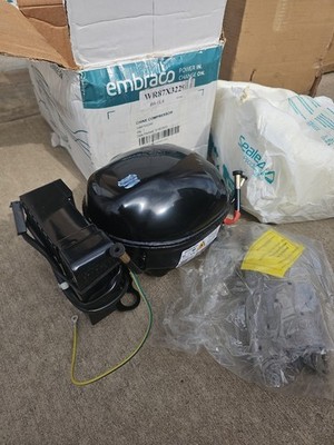 Genuine OEM Embraco VESD11C / WR87X32290 GE REFRIGERATOR COMPRESSOR-NEW