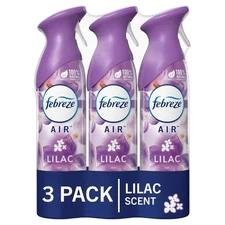 	Febreze Air Mist Freshener Spray Southern Lilac Mornings Scent 8.8oz 3 Count	