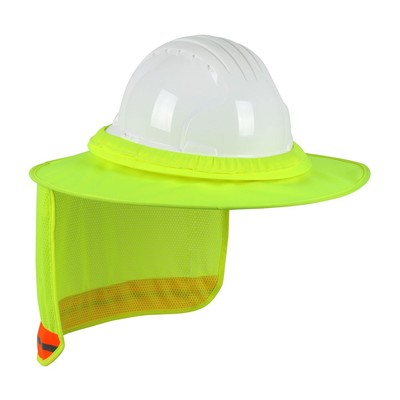 PIP EZ-Cool - Hi-Vis Full Brim Hard Hat Visor and Neck Shade (100 sets/case)
