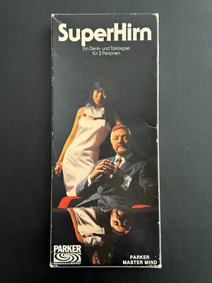 Original Superhirn Kultspiel 1972 Parker Brothers Break the hidden code Spiel