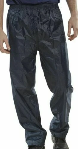 BDRI WEATHERPROOF B Dri Weatherproof Over Trousers Work Hiking Outdoor Trousers Navy