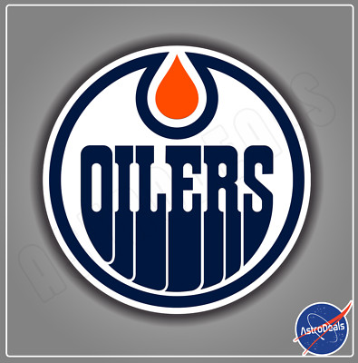 Edmonton Oilers NHL Ice Hockey Logo Sticker Decal *Size: 3''-12''*