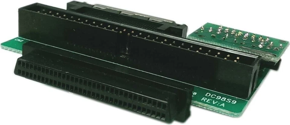 SCSI Adapter VHDCI 0.8mm to 68Pin Female & IDC 50Pin Male with Terminator - Image 4 of 4