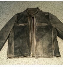 Wilsons Leather Jacket Mens XL