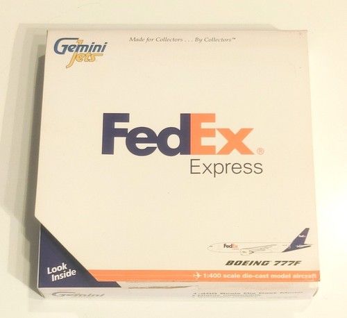 Gemini Jets FEDEX Boeing 777F Die Cast 1:400 - Picture 2 of 5