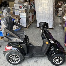 VEVOR Heavy Duty 4-Wheel Mobility Scooters 31 Miles 3-Speed 800W 500lbs Capacity