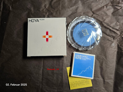   HOYA HMC Japan Farbkorrekturfilter 82C, Blaufilter, 62 mm in OVP TOP Zustand!