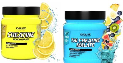 Evolite Nutrition Tri Creatine Malate- 2x300g (79,67 EUR/kg)