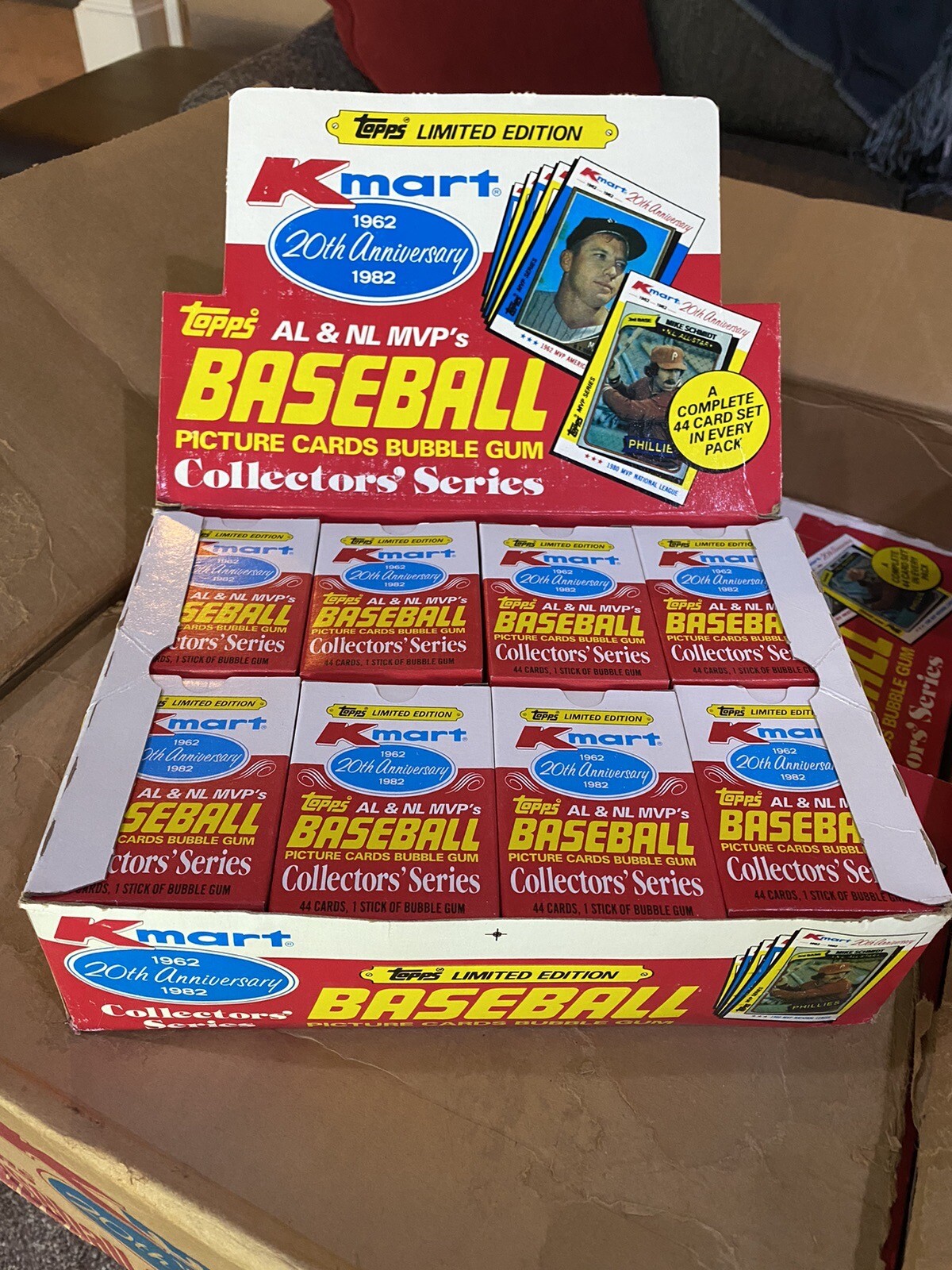 1982 Kmart Topps 20th Anniversary Complete Baseball Card Set Mickey