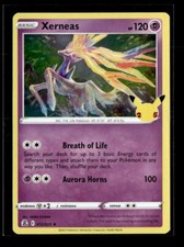 Pokemon Xerneas 012/025 Celebrations Holo Rare 5 Card Lot