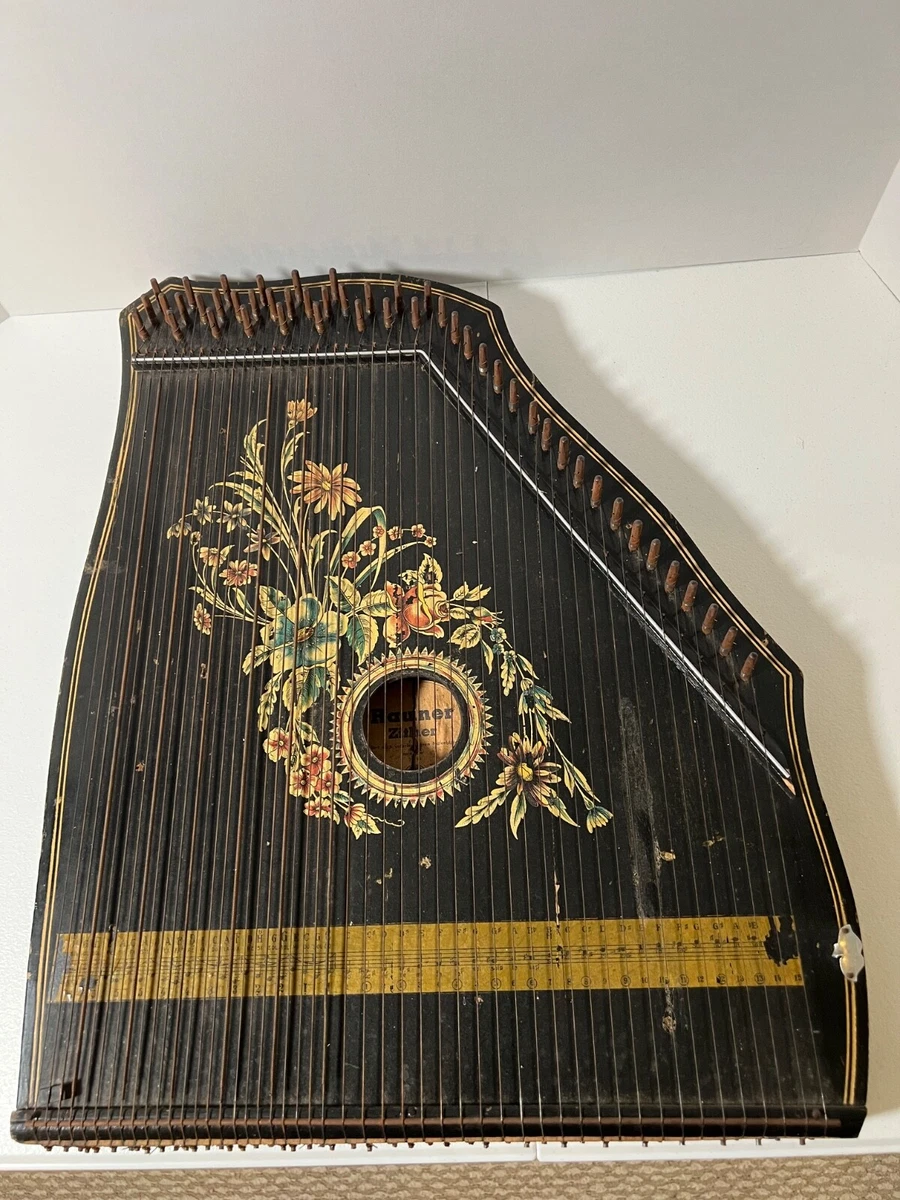 老式自鸣筝、齐特琴| eBay