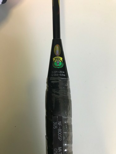 New Yonex NANOFLARE 800 NF800 800LT Badminton Racket 3U5 4UG5 5U5 US-Ship - Afbeelding 8 van 9