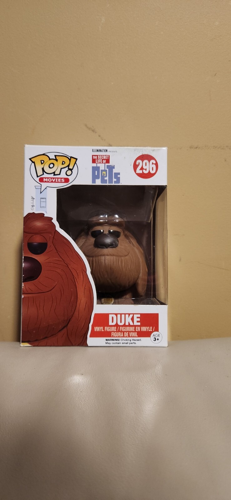 Funko Pop! Movies Secret Life Of Pets Duke #296 Vinyl Figure