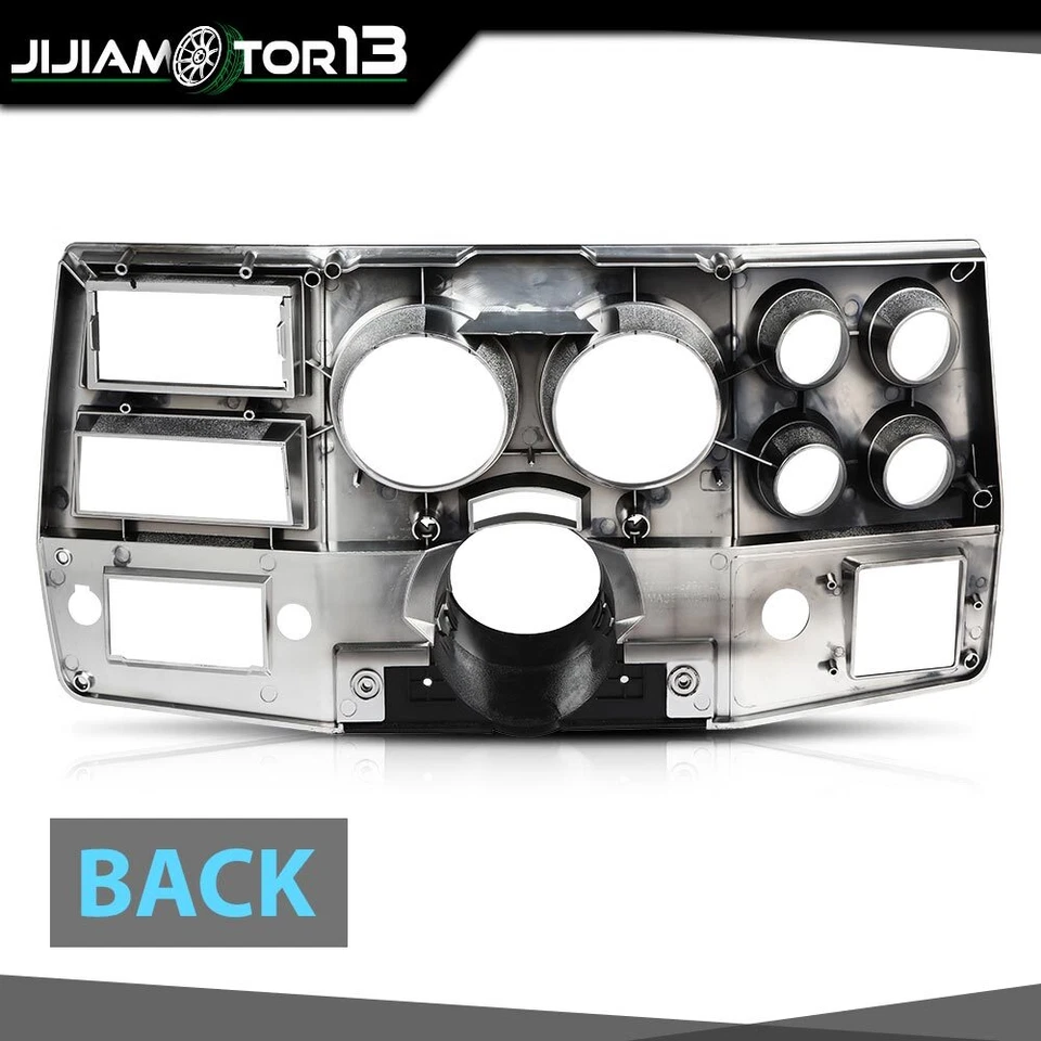 Bisel de tablero con aire acondicionado con cubierta de columna inferior apto para camioneta Chevy GMC 84-87 81-83 C/K Foto 3 de 4