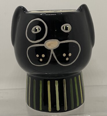 Target Threshold Family Dog Indoor/Outdoor Planter Black 3.35 Wide  Succulent | eBay