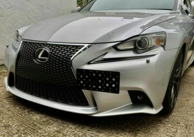 Bumper Tow Hook License Plate Mount Bracket For Lexus IS F 06-25 & with F Sport