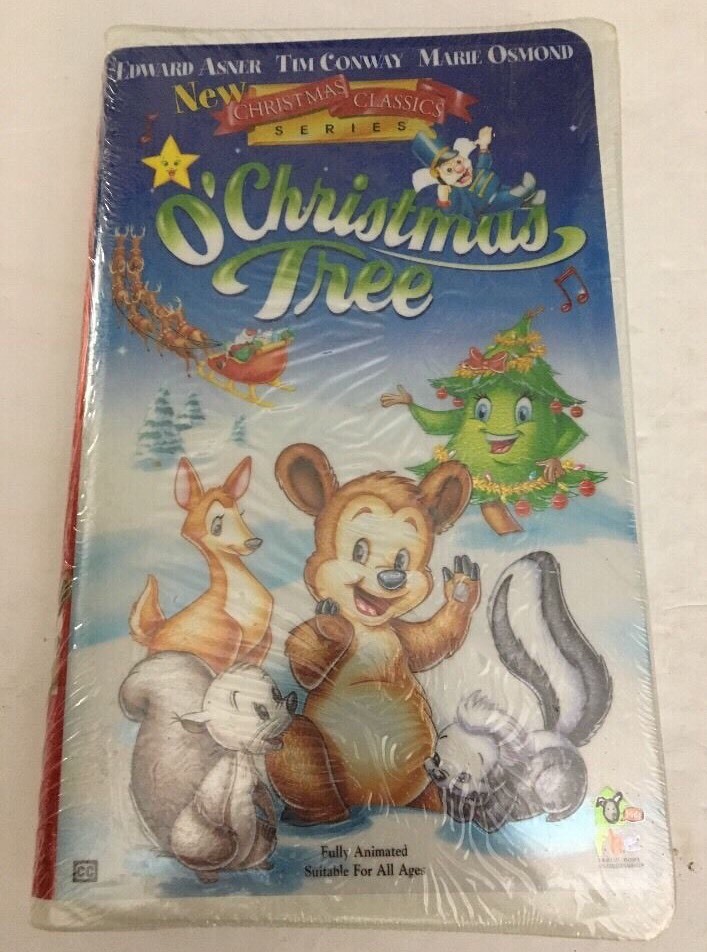 NEW O' Christmas Tree (VHS, 1999) Edward Asner, Tim Conway, Marie