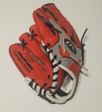 Rawlings Player Series Tee Ball Glove PL10SS 10  LH Lefty Red / Mesh Back