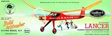 Guillow's Lancer Balsa Wood Flying Model Kit  GUI-604