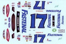 Winscals 17 Fastenal Darlington 2016 Ricky Stenhouse Jr Nascar decal