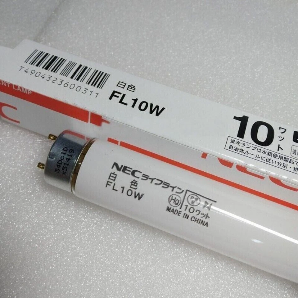 Tubo Lámpara Máquina NEC FL10W 10W Blanco Cálido 4200K Tubo Luz Fluorescente Foto 3 de 3