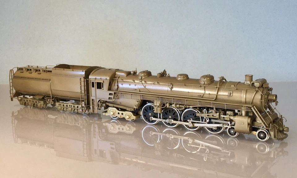 HO BRASS 4-8-4 CANADIAN NATIONAL U2G Class 6200 – PFM / TOBY Japan, Rare - Image 2 of 4