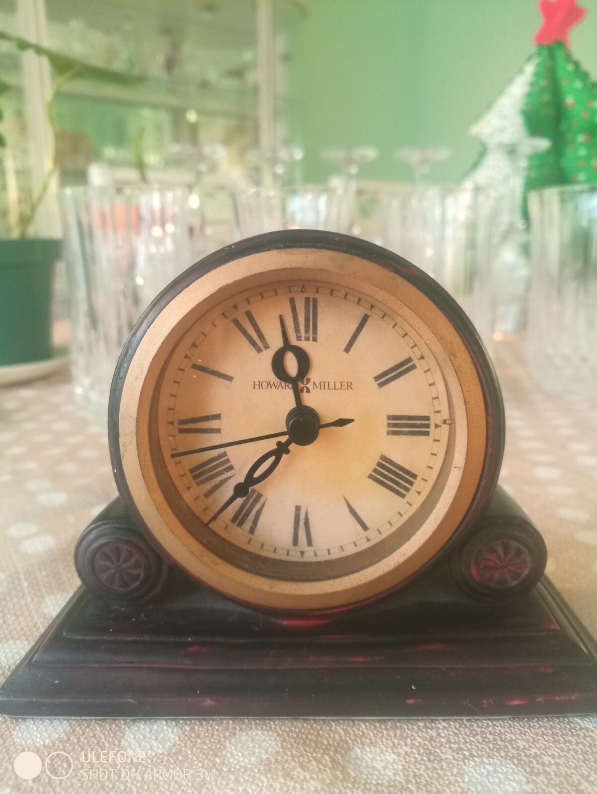 Howard Miller Small Medium Desk Clock. eBay