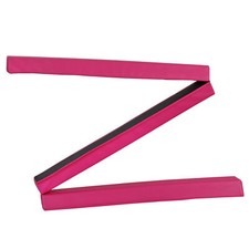 9ft Pink Balance Beam Extra Firm Vinyl Folding Gymnastics Beam Tumbling Indoor