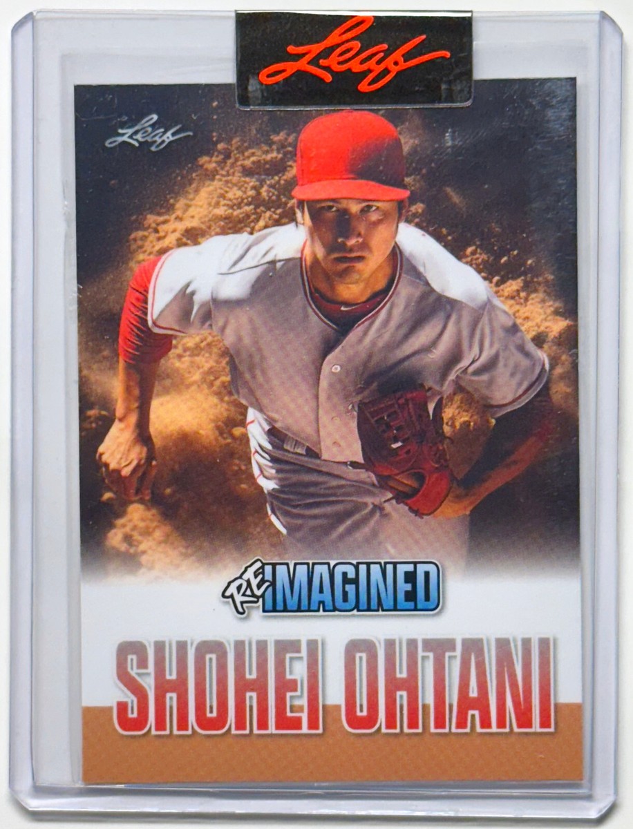 SHOHEI OHTANI REIMAGINED “FOCUS” LEAF BASEBALL CARD #RIB-31 LA