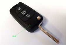 Alloggiamento chiave pieghevole 3 tasti Kia Cee'd SW Picanto Sorento Venga pro Rio key