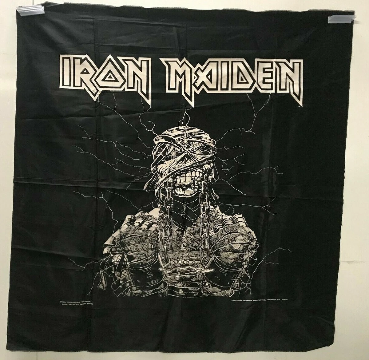 Iron maiden tapestry new arrivals