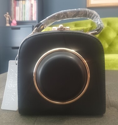 Camera Shaped Small Shoulder Handbag Clutch Bag Top Handle Purse Crossbody 