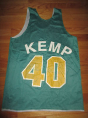 Champion SHAWN KEMP No. 40 SEATTLE SUPERSONICS (MED) Jersey | eBay