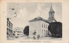 WWI US Army Post Doughboy Mail APO 734 Sergeant Meyer Military Vtg Postcard A37