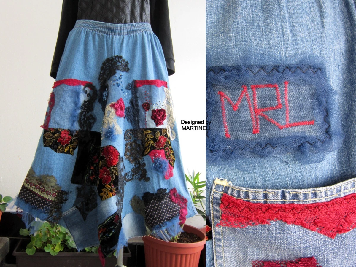 Plus size clearance denim skirt ebay