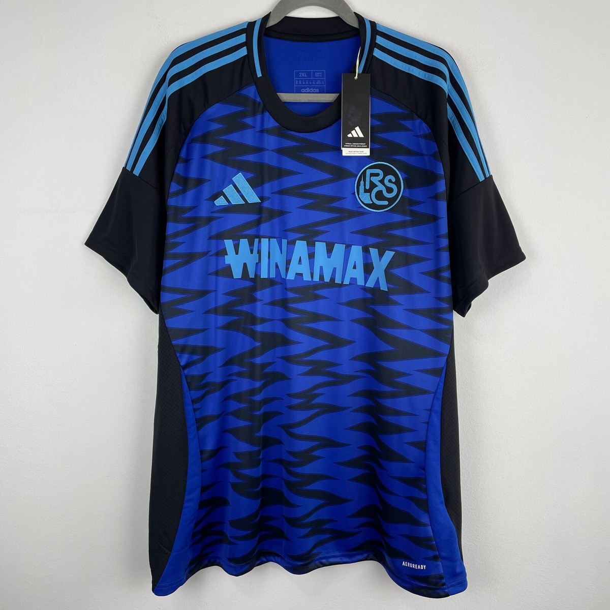 RC Strasbourg 2024/2025 Adidas Third Football Shirt Soccer Jersey