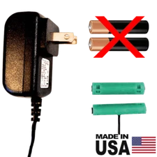 2 AAA Battery Eliminator - 3 Volts - AC Powered (120VAC only)