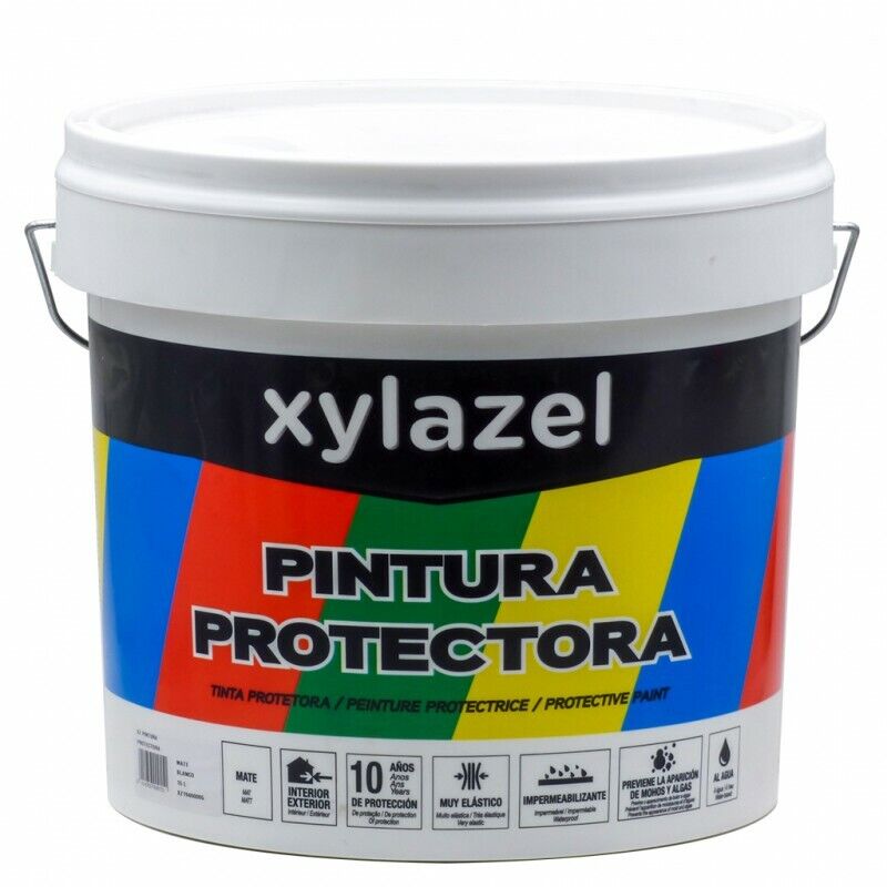 Pintura Protectora Mate Xylazel 15 L Blanco