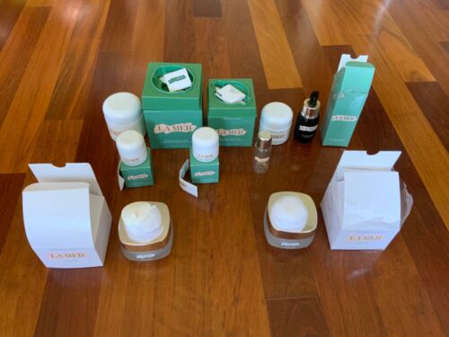 LA MER INCREDIBLE LOT 8 EMPTY BOXES CONTAINERS BOTTLES COLLECTION - Afbeelding 1 van 10