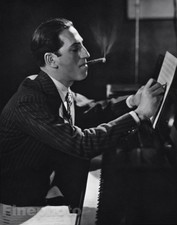 1927/63 Vintage EDWARD STEICHEN Composer GEORGE GERSHWIN Pianist Music Photo Art
