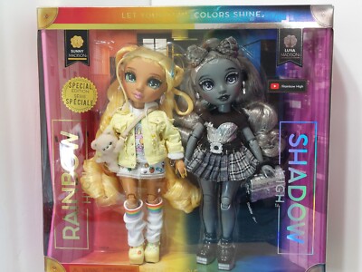 RAINBOW HIGH SUNNY MADISON AND SHADOW HIGH LUNA MADISON SPECIAL EDITION SET NIB
