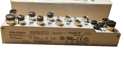 Allen Bradley Output Block, ArmorBlock CAT 1732E-OB8M8SR-Ser: A-FW:1.015-Ver.05
