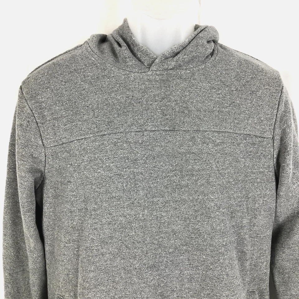 Sudadera PacSun Para Hombre M Gris Sudadera con Capucha con Cremalleras Laterales Puños Acanalados Foto 3 de 4
